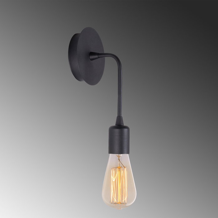 Opviq Dartini - MR - 887 Lámpara de pared negra de hierro Opviq Dartini - MR - 887 Lámpara de pared negra de hierro